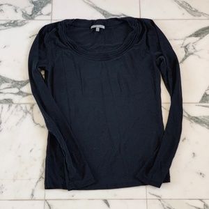 Women's Anne Klein Scoop Neck Silk Top Sz S